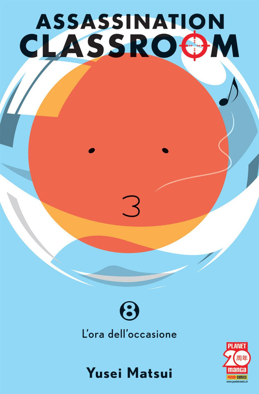 ASSASSINATION CLASSROOM 8 SECONDA RISTAMPA – Panini Comics – Italiano