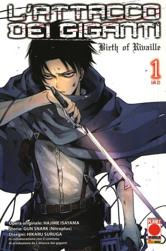 L'Attacco dei Giganti - Birth of Rivaille 1 - Terza Ristampa - Panini Comics - Italiano