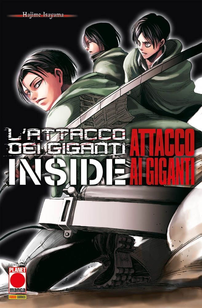 L’Attacco dei Giganti – Inside: Attacco ai Giganti – Prima Ristampa – Panini Comics – Italiano