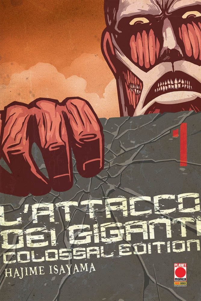 L’Attacco dei Giganti Colossal Edition 1 – Panini Comics – Italiano