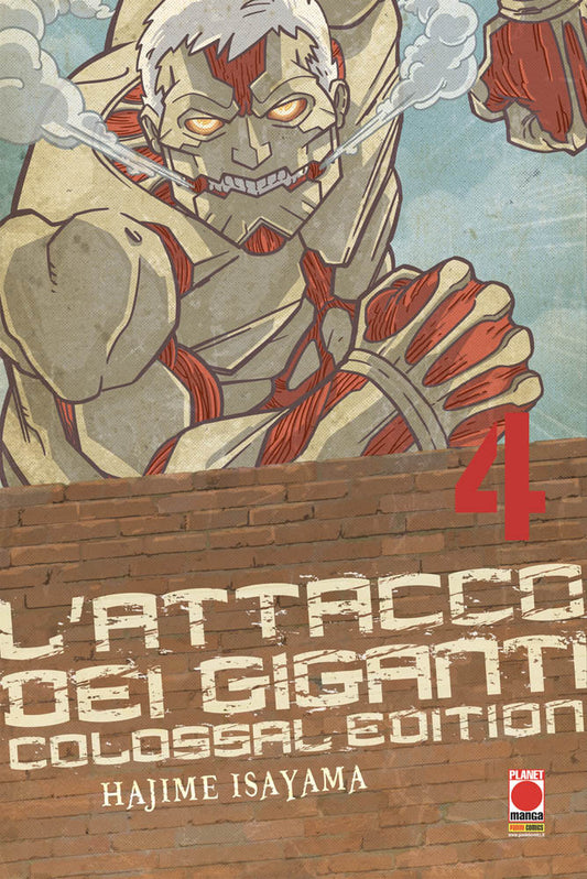 L’Attacco dei Giganti Colossal Edition 4 – Panini Comics – Italiano