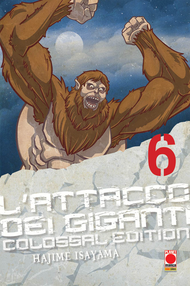 L’Attacco dei Giganti Colossal Edition 6 – Panini Comics – Italiano