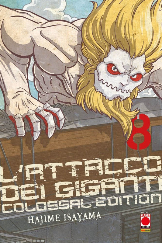 L’Attacco dei Giganti Colossal Edition 8 – Panini Comics – Italiano