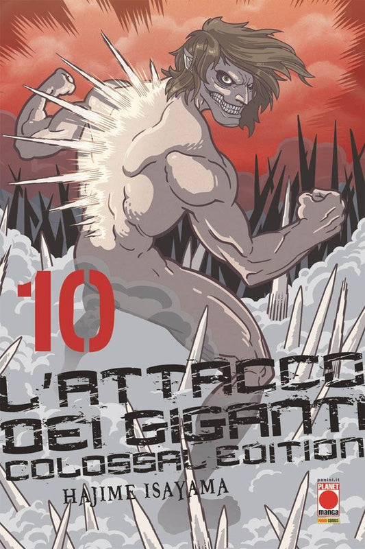 L’Attacco dei Giganti Colossal Edition 10 – Panini Comics – Italiano