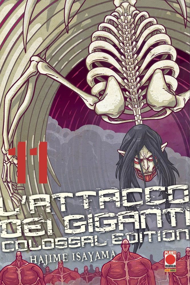 L’Attacco dei Giganti Colossal Edition 11 – Panini Comics – Italiano
