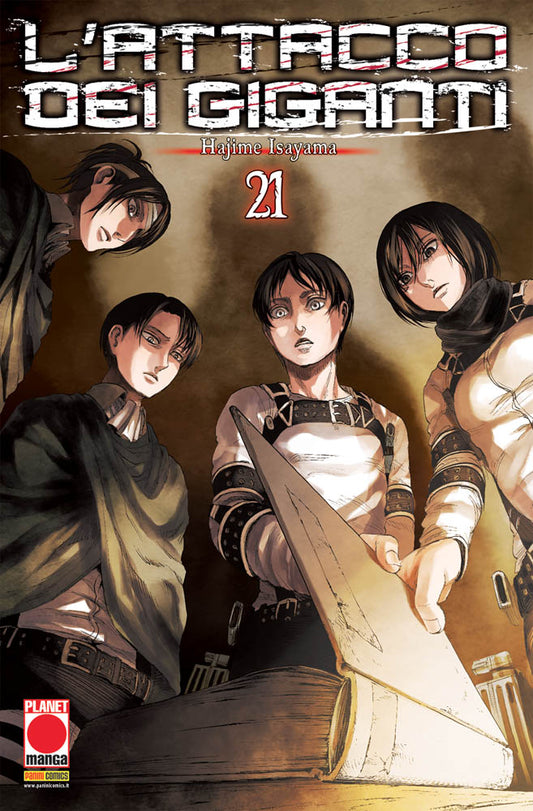 L’Attacco dei Giganti 21 – Seconda Ristampa – Panini Comics – Italiano