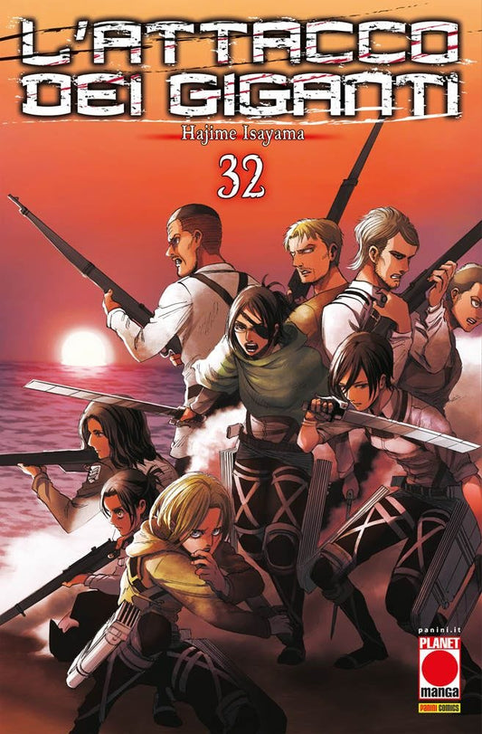 L’Attacco dei Giganti 32 – Prima Ristampa – Panini Comics – Italiano