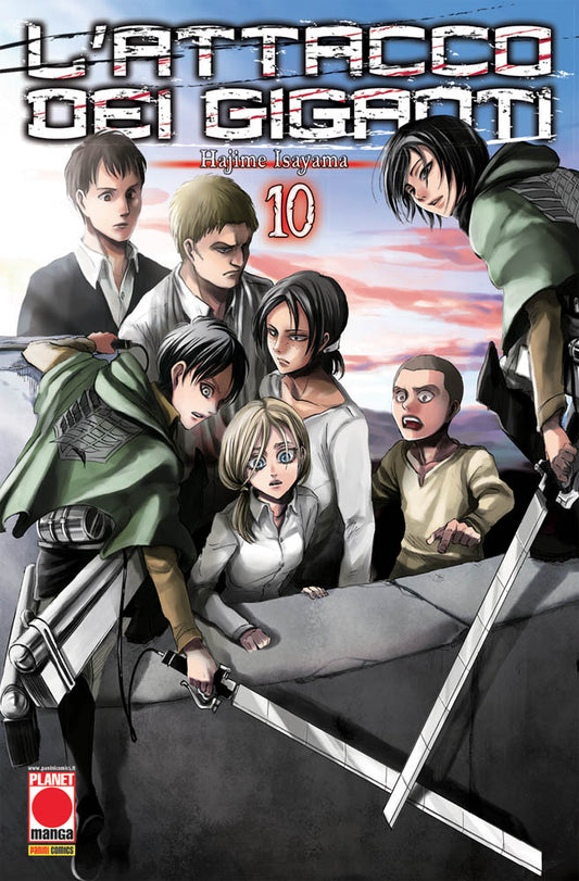 L’Attacco dei Giganti 10 – Terza Ristampa – Panini Comics – Italiano