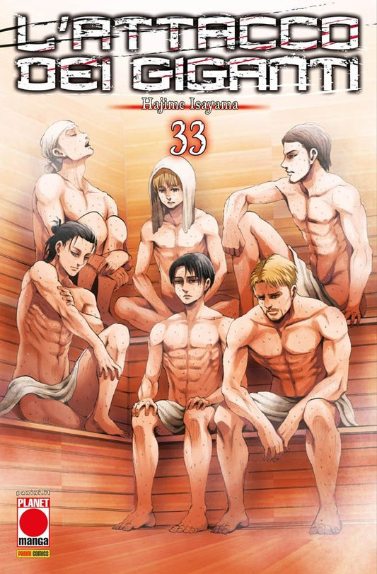 L’Attacco dei Giganti 33 – Variant Sauna – Panini Comics – Italiano
