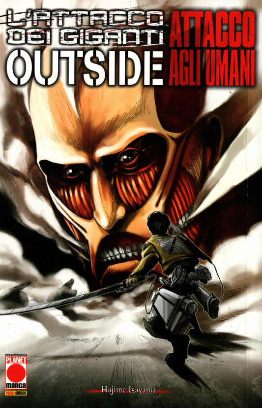 L’Attacco dei Giganti – Outside: Attacco agli Umani – Prima Ristampa – Panini Comics – Italiano