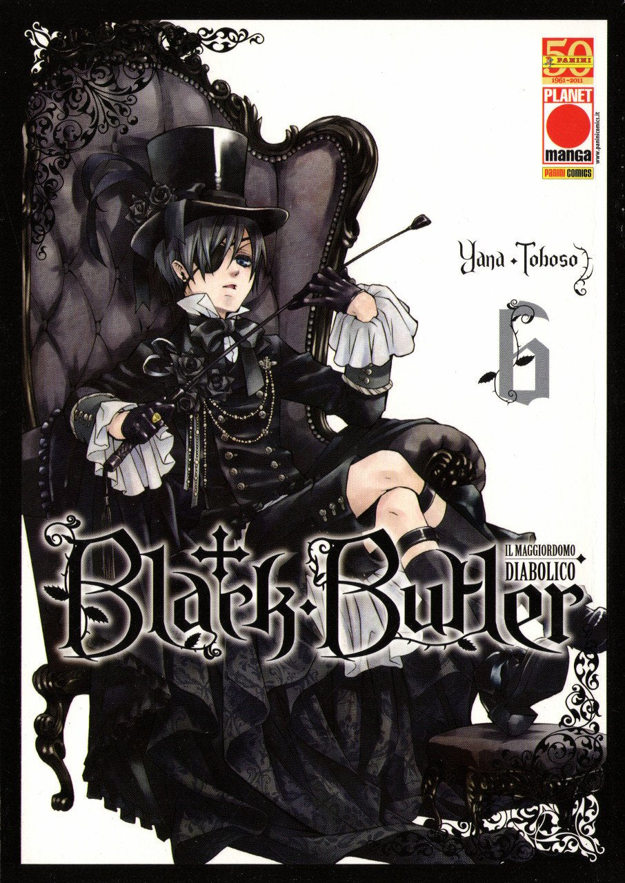 Black Butler – Il Maggiordomo Diabolico 6 – Prima Ristampa – Panini Comics – Italiano