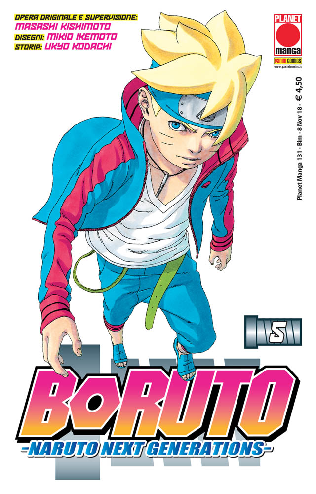 Boruto – Naruto Next Generations 5 – Prima Ristampa – Panini Comics – Italiano