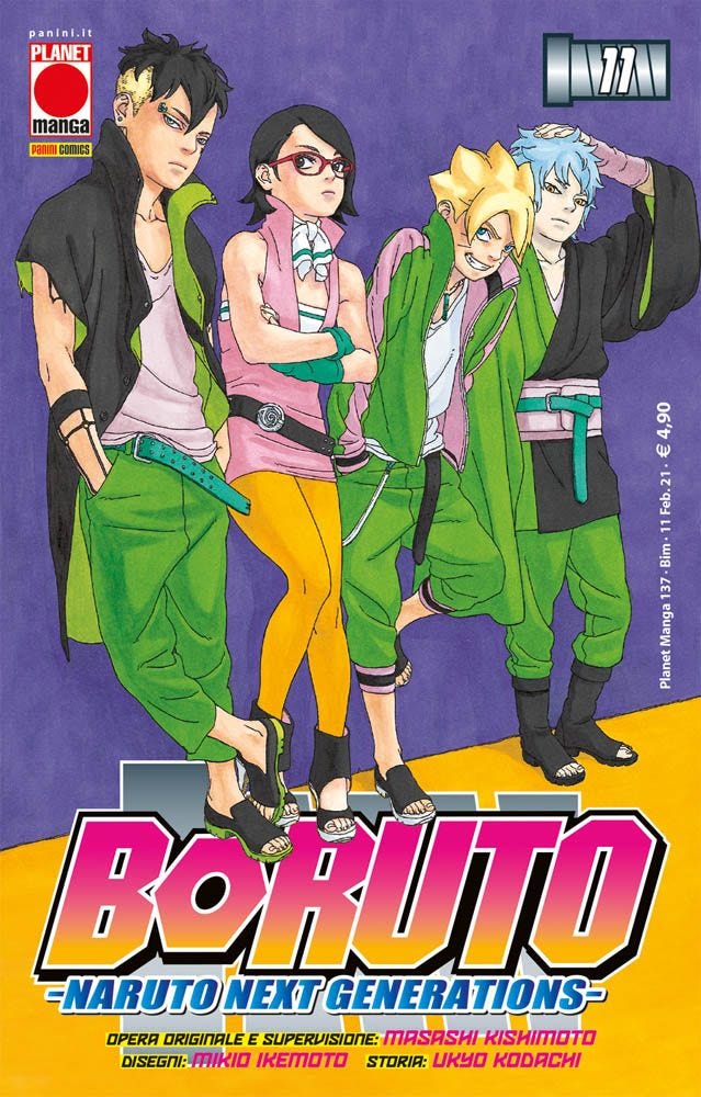 Boruto – Naruto Next Generations 11 – Prima Ristampa – Panini Comics – Italiano