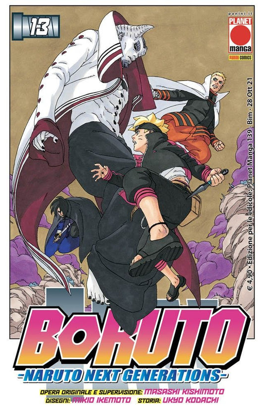 Boruto – Naruto Next Generations 13 – Planet Manga 139 – Panini Comics – Italiano