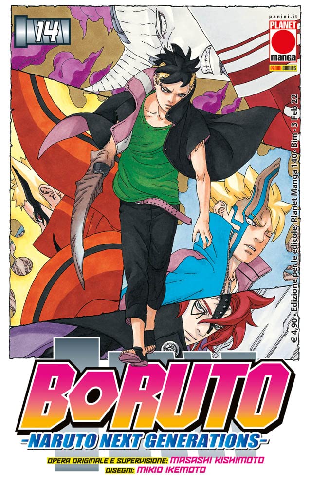Boruto – Naruto Next Generations 14 – Planet Manga 140 – Panini Comics – Italiano