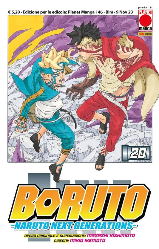 Boruto – Naruto Next Generations 20 – Planet Manga 146 – Panini Comics – Italiano