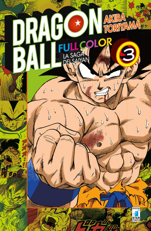Dragon Ball Full Color 15 – La Saga dei Saiyan 3 – Edizioni Star Comics – Italiano