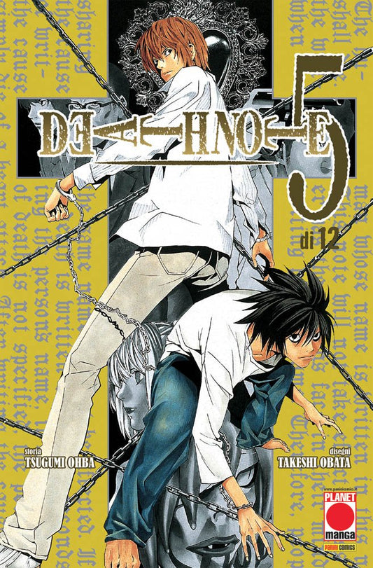 Death Note 5 – Ottava Ristampa – Panini Comics – Italiano
