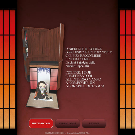 Demon Slayer – Kimetsu No Yaiba 23 + Cofanetto Box Vuoto – Limited Edition – Big Limited 83 – Edizioni Star Comics – Italiano