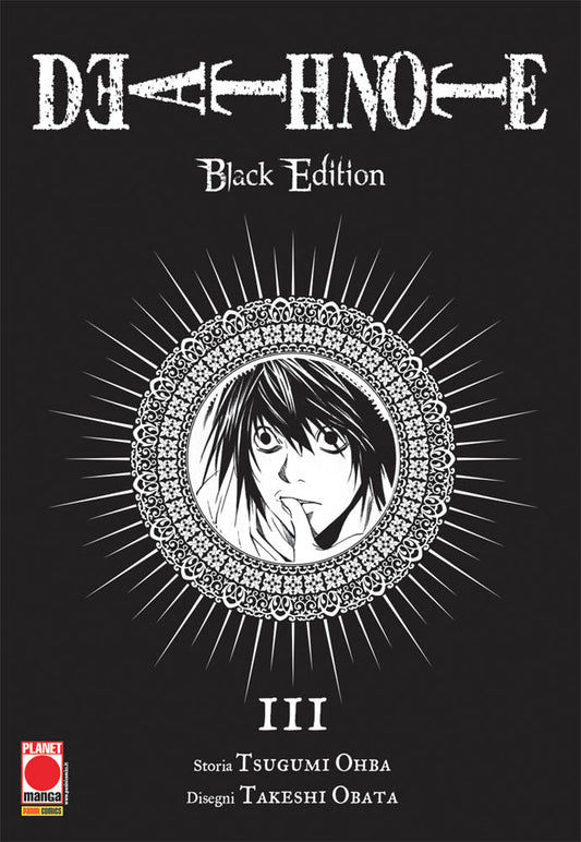 Death Note Black Edition 3 – Terza Ristampa – Panini Comics – Italiano