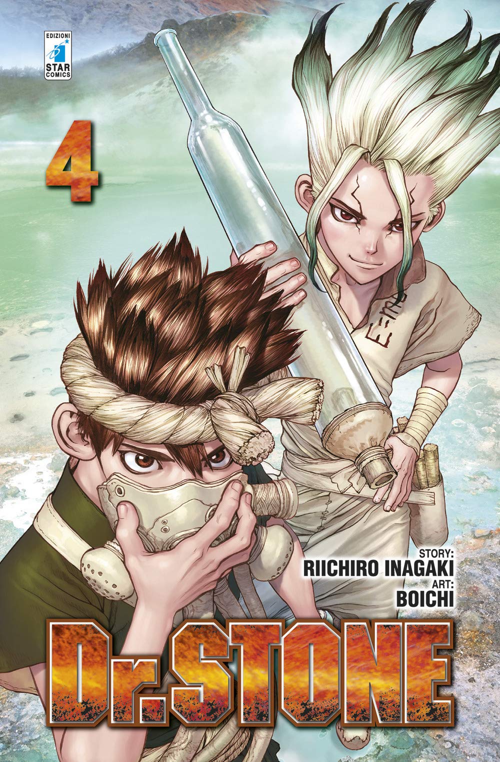 Dr. Stone 4 – Dragon 250 – Edizioni Star Comics – Italiano