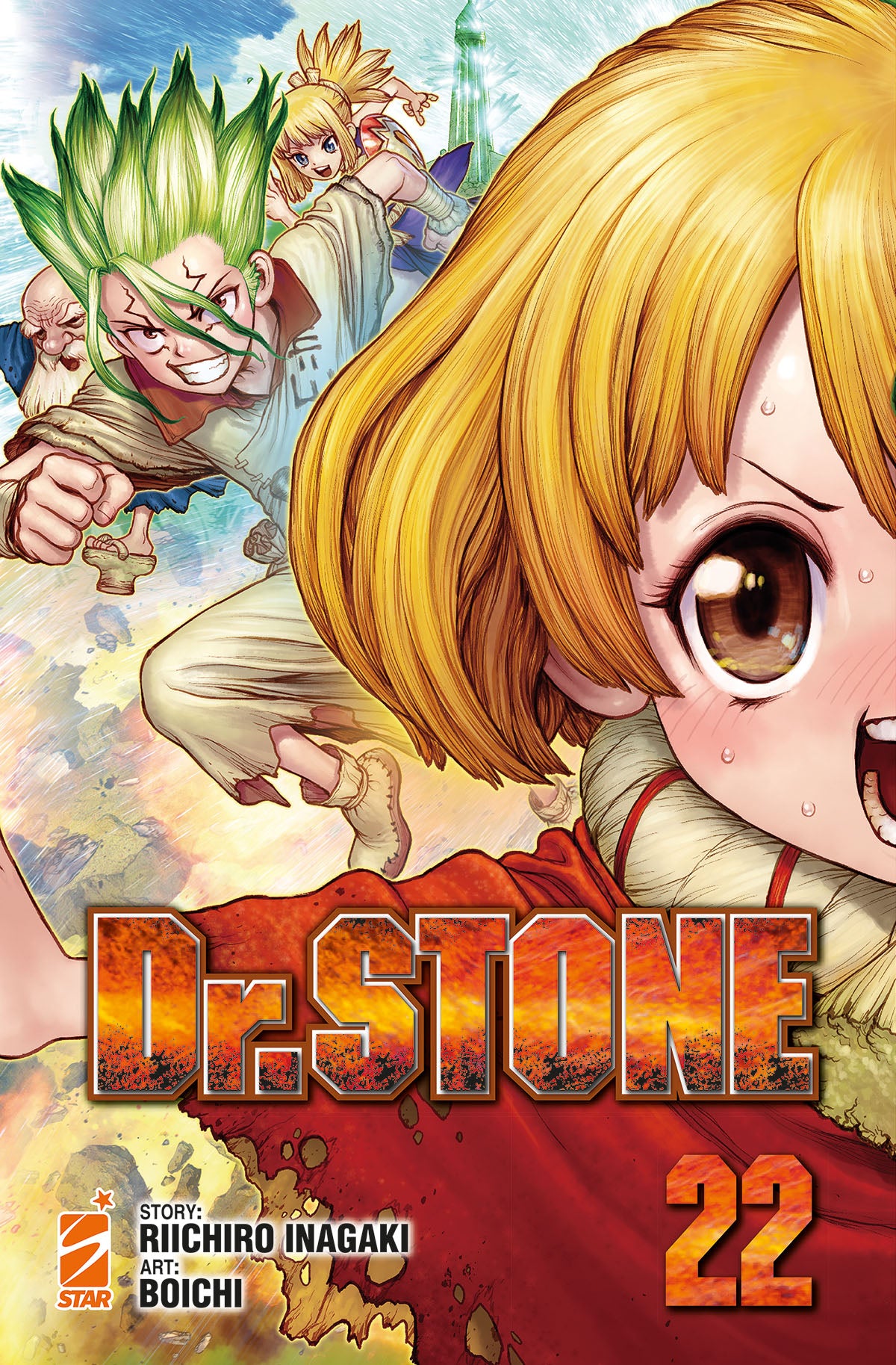 Dr. Stone 22 – Dragon 292 – Edizioni Star Comics – Italiano
