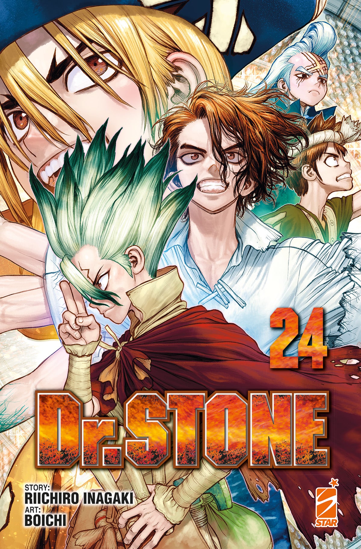 Dr. Stone 24 – Dragon 299 – Edizioni Star Comics – Italiano