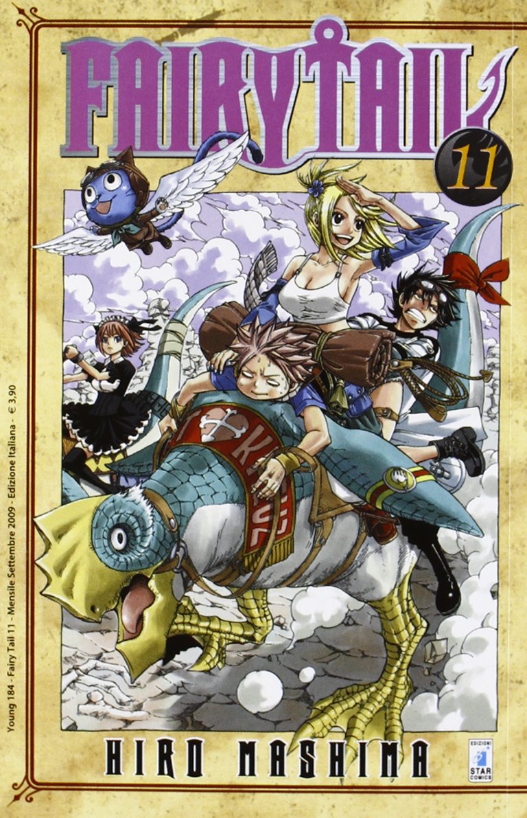 Fairy Tail 11 – Young 184 – Edizioni Star Comics – Italiano