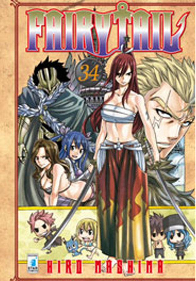 Fairy Tail 34 – Edizioni Star Comics – Italiano