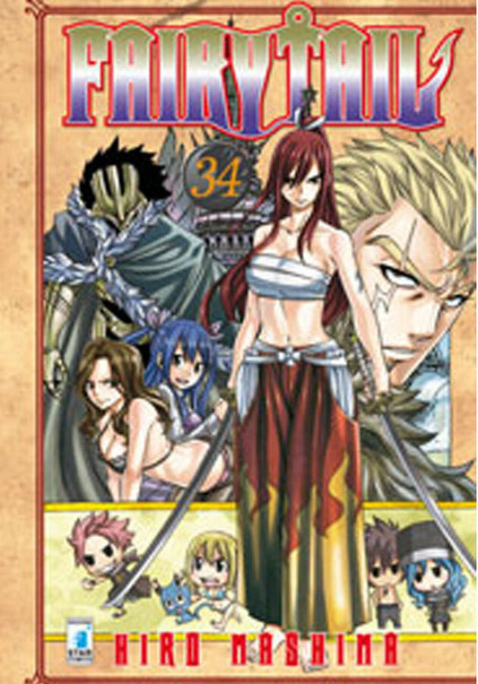 Fairy Tail 34 – Edizioni Star Comics – Italiano