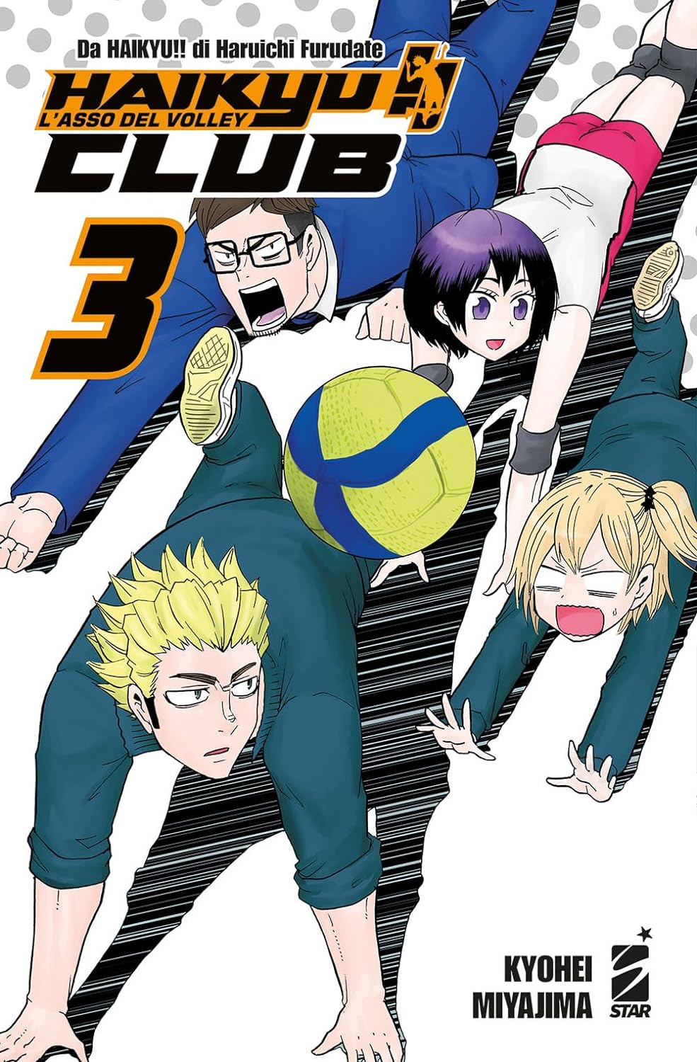 Haikyu!! Club 3 – Target 140 – Edizioni Star Comics – Italiano