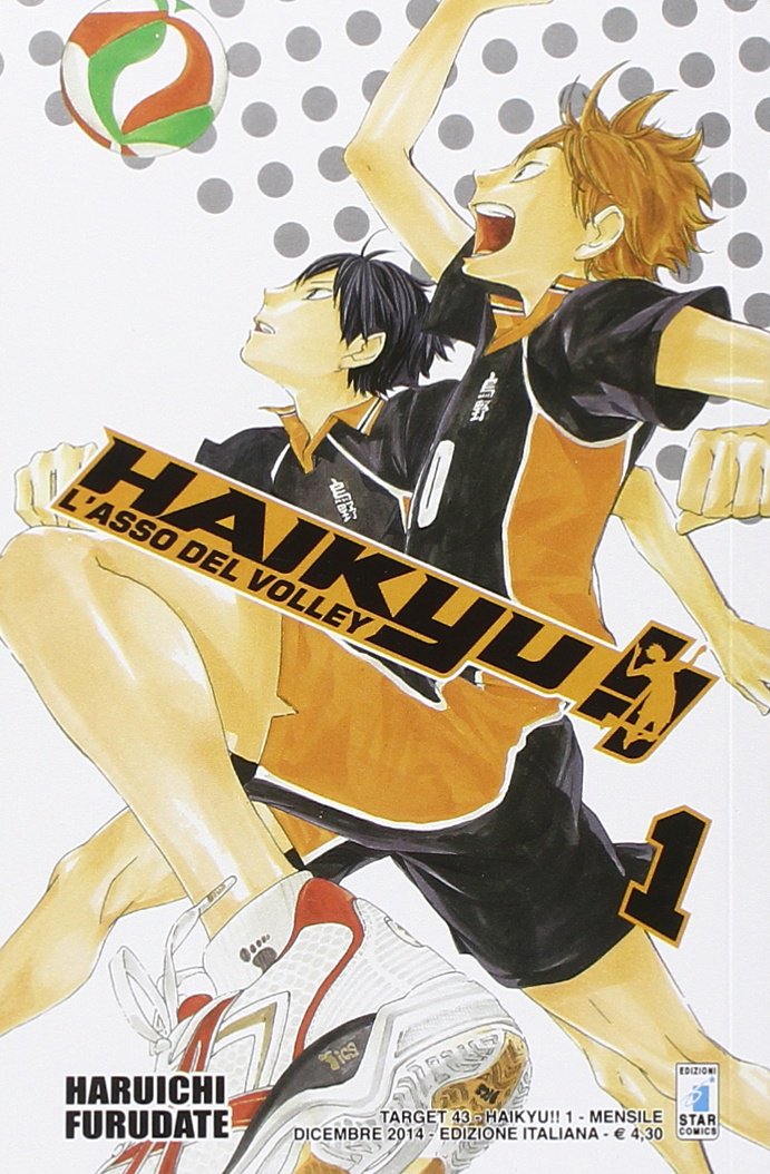 Haikyu!! – L’Asso del Volley 1 – Target 43 – Edizioni Star Comics – Italiano