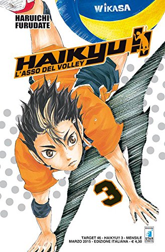 Haikyu!! – L’Asso del Volley 3 – Target 46 – Edizioni Star Comics – Italiano