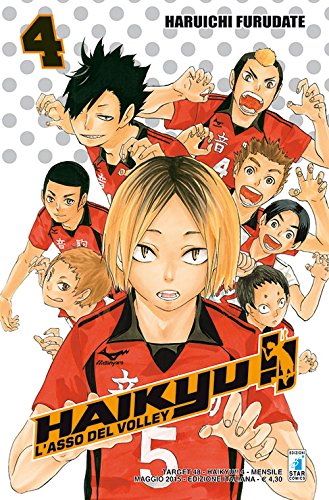 Haikyu!! – L’Asso del Volley 4 – Target 48 – Edizioni Star Comics – Italiano