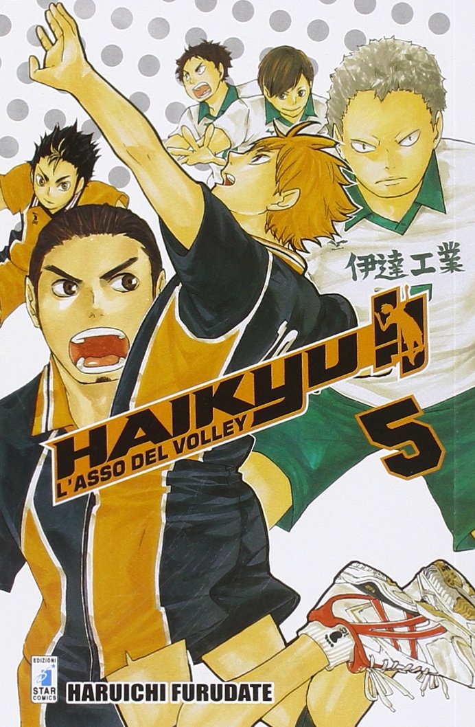 Haikyu!! – L’Asso del Volley 5 – Target 50 – Edizioni Star Comics – Italiano