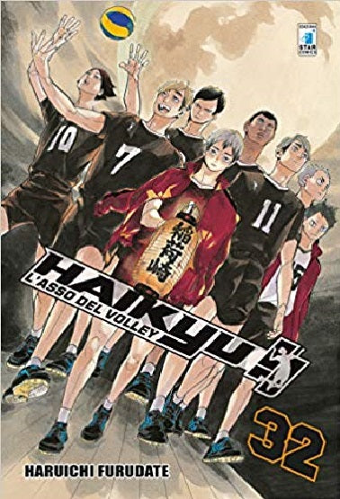 Haikyu!! – L’Asso del Volley 32 – Target 93 – Edizioni Star Comics – Italiano