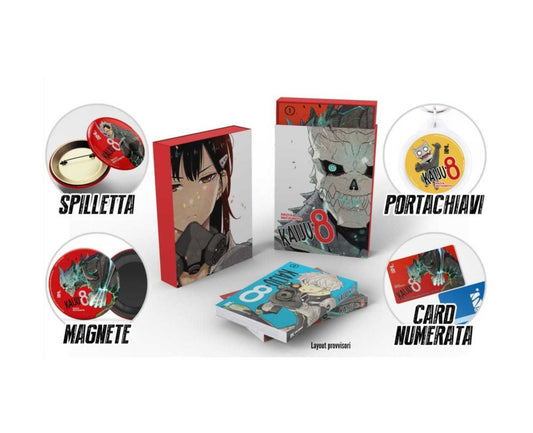 Kaiju No. 8 Cofanetto Monstrous Box (Vol. 1-2) – Edizioni Star Comics – Italiano