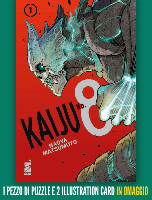 Kaiju No. 8 1 + Puzzle – Target 117 – Edizioni Star Comics – Italiano