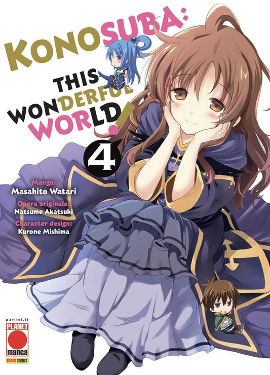 Konosuba! – This Wonderful World 4 – Capolavori Manga 146 – Panini Comics – Italiano