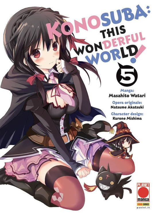 Konosuba! – This Wonderful World 5 – Capolavori Manga 147 – Panini Comics – Italiano