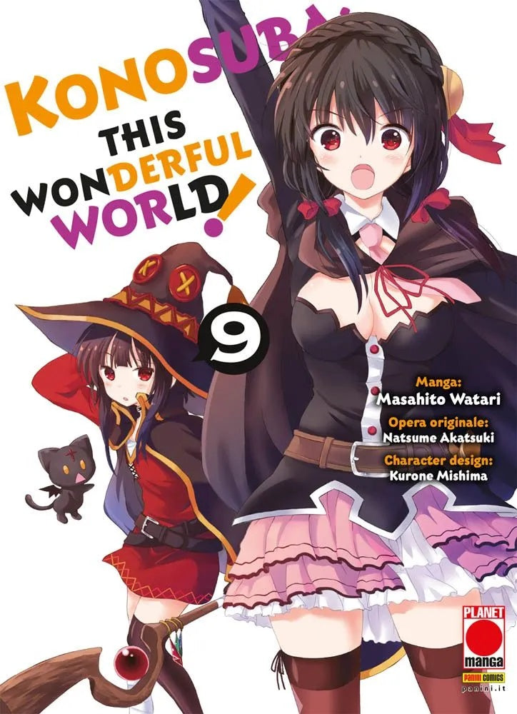 Konosuba! – This Wonderful World 9 – Capolavori Manga 151 – Panini Comics – Italiano