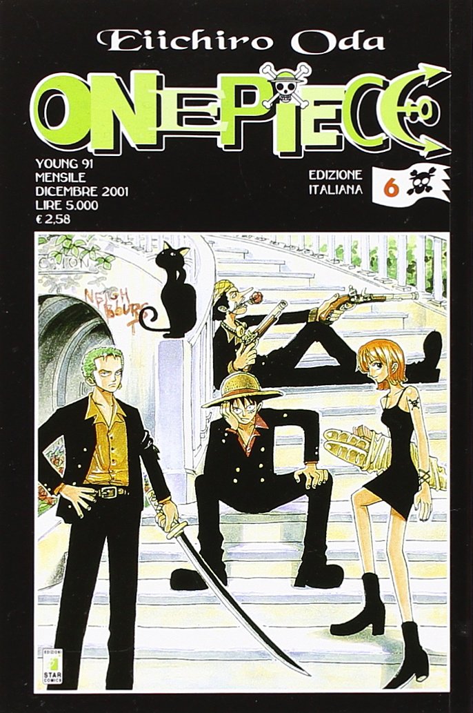One Piece – Serie Blu 6 – Young 91 – Edizioni Star Comics – Italiano