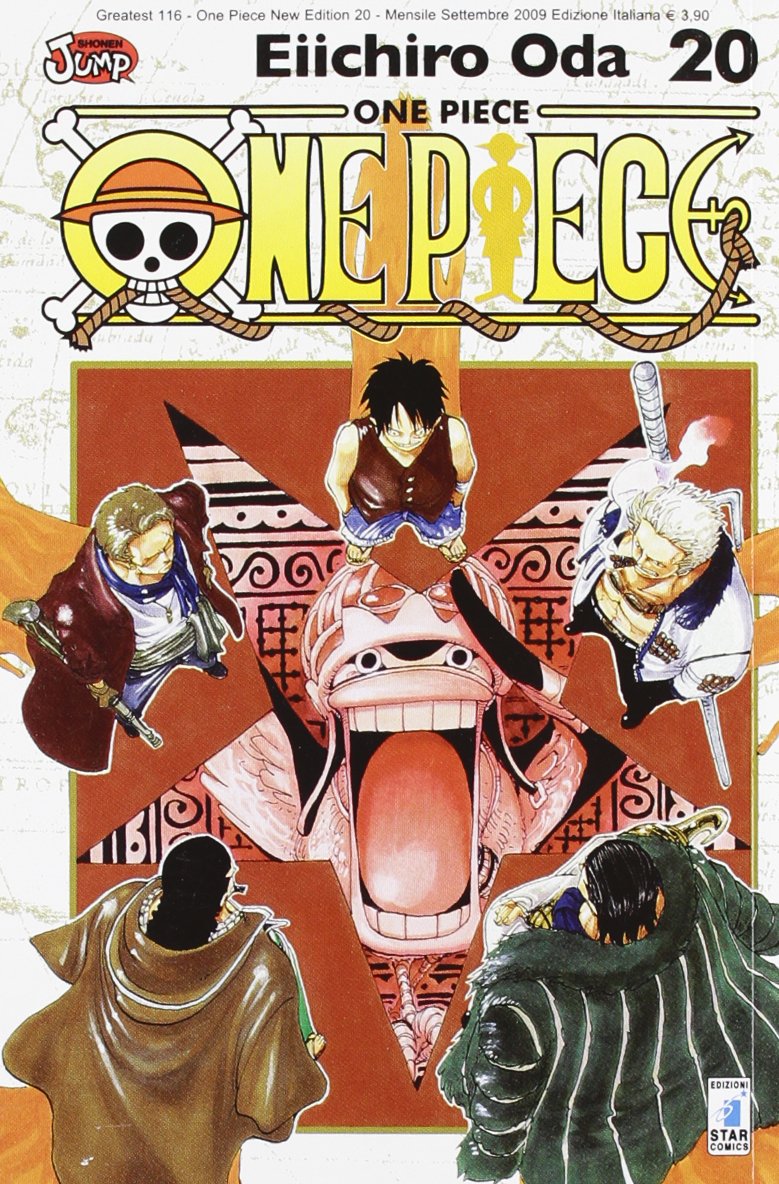 One Piece New Edition 20 – Greatest 116 – Edizioni Star Comics – Italiano