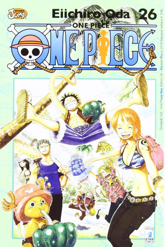 One Piece New Edition 26 – Greatest 122 – Edizioni Star Comics – Italiano