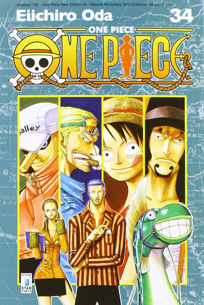 One Piece New Edition 34 – Greatest 130 – Edizioni Star Comics – Italiano