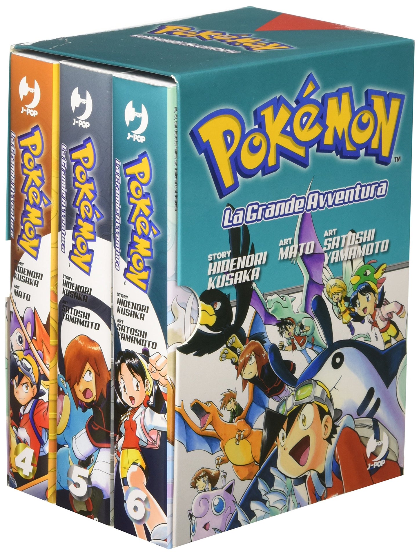 Pokemon La Grande Avventura Cofanetto Box 2 (Vol. 4-6) – Jpop – Italiano