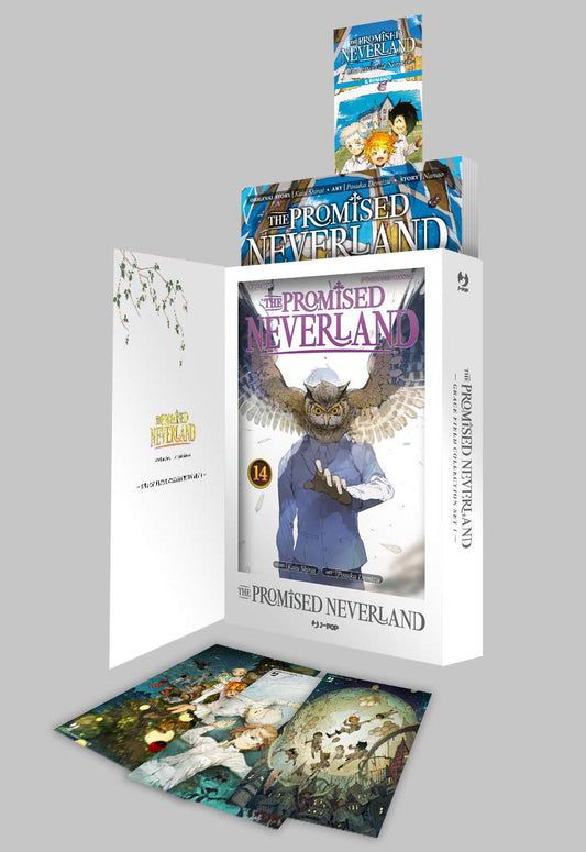 The Promised Neverland Grace Field Collection Set 1 (Novel 1 + Vol. 14) – Jpop – Italian