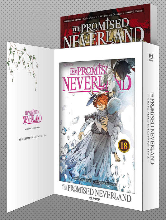 The Promised Neverland Grace Field Collection Set 2 (Novel 2 + Vol. 18) – Jpop – Italiano