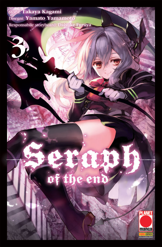 Seraph of the End 3 – Terza Ristampa – Panini Comics – Italiano