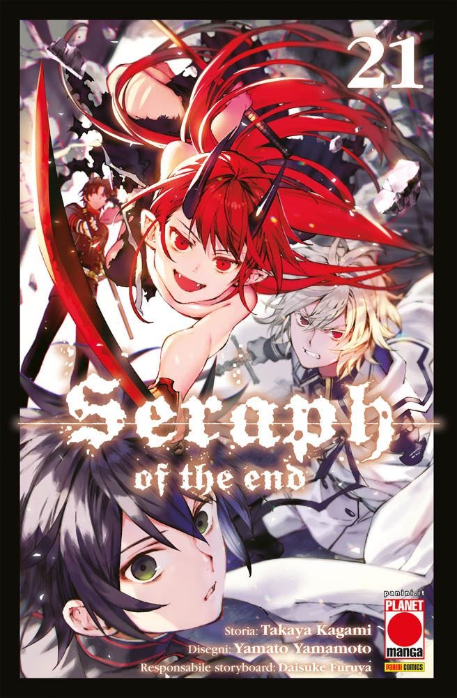 Seraph of the End 21 – Arashi 35 – Panini Comics – Italiano